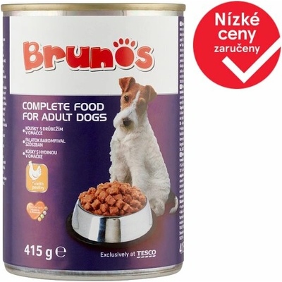 Brunos Kompletní Adult s drůbežím 415 g