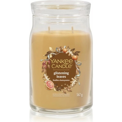 Yankee Candle Signature GLISTENING LEAVES 567 g – Zboží Dáma