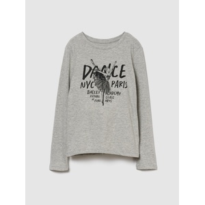 GAP Бебешка тениска с щампа Gap GAP | Siv | Момичешки | XS