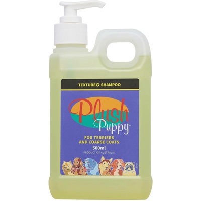 Texture Shampoo pro teriéry a hrubé srsti Plush Puppy 500 ml
