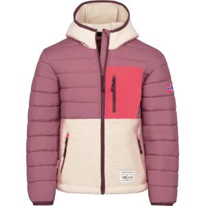 TROLLKIDS Детско поларено яке Trollkids Kid's Romsdalen Jacket Fleece jacket - Frozen Berry / Sandstone - размер 116 (EU) (703-6161-0615)