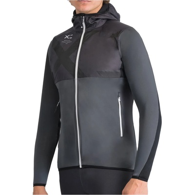Sportful Мъжко яке за ски бягане Sportful Rythmo Jacket Cross-country ski jacket - Black Oyster / Black - размер XL (003-3359-0115)