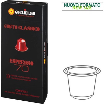 CAFFITALY NESPRESSO GUGLIELMO RED 10 ks