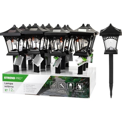 Solar Heka lampa 430 mm 1 LED AA bal.