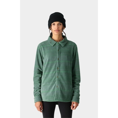 686 Sierra Nevada Flc Snap Up Cypress Green Stripe
