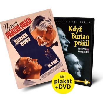 KDYZ BURIAN PRÁŠIL - PLAKÁT + DVD