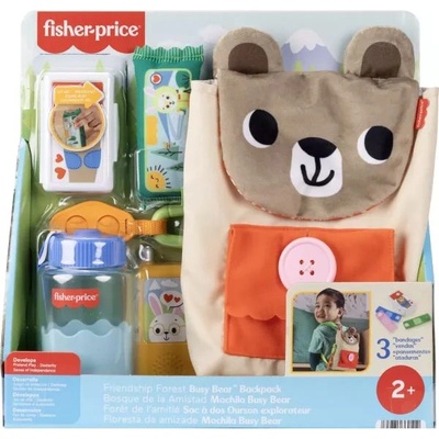 Mattel Fisher-Price: Раница с плюшено мече (JLB86)