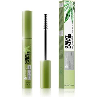 Bell HypoAllergenic Great Lashes Regenerist Mascara maskara na riasy s renegerujúcim efektom - viacvrstvová čierna 9 g