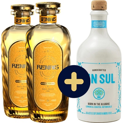 Renais + Gin Sul (set 2 x 0.7 l, 1 x 0.5 l)