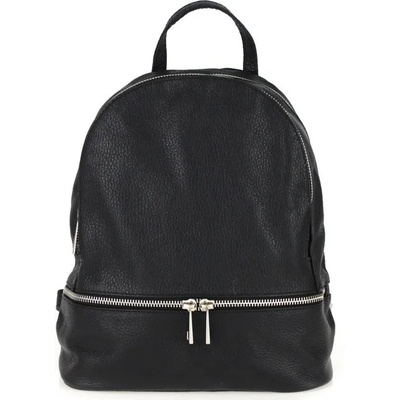 DELIS Дамска раница Zaira GT613, естествена кожа, черна (GT613)