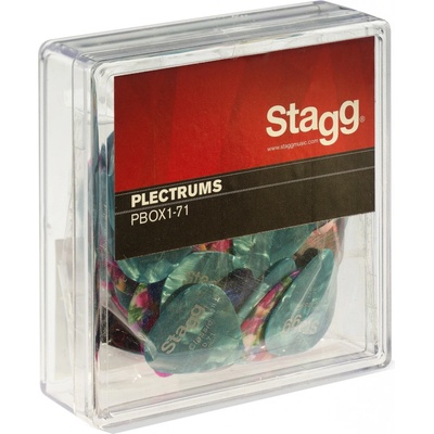Stagg PBOX1-71, krabice trsátek 100 ks, 0,71 mm