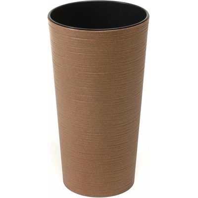 LAMELA, kvetináč LILIA ECO DLUTO vrúbok 19 x 36,4 cm, natur