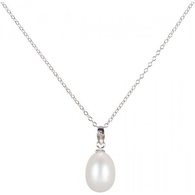 JwL Luxury Pearls Strieborný náhrdelník s pravou perlou JL0436