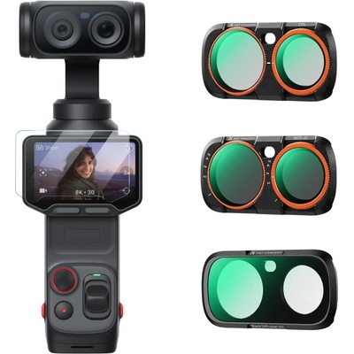 KF Concept sada filtrů pro Insta360 Luna Ultra (CPL+Black Diffusion 1/4+ND2-32) KF0103.9901.0040