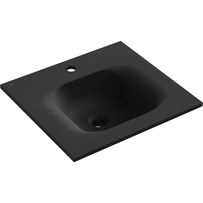Mexen Vela мивка вградена в плот 51 x 46, 5 cm, черен мат - 25235071 (25235071)