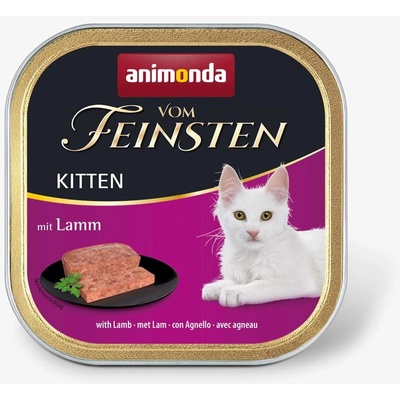 Animonda von feinsten kitten lamb - Пастет с агнешко месо, за котенца от 1 до 12 месеца, 100 гр