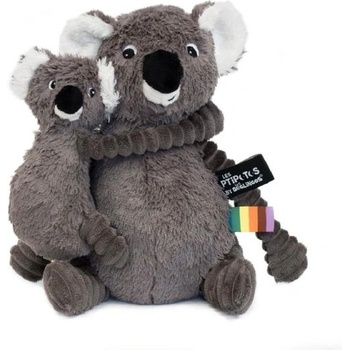 Les Ptipotos Плюшено коала Транкил сива - мама с дете