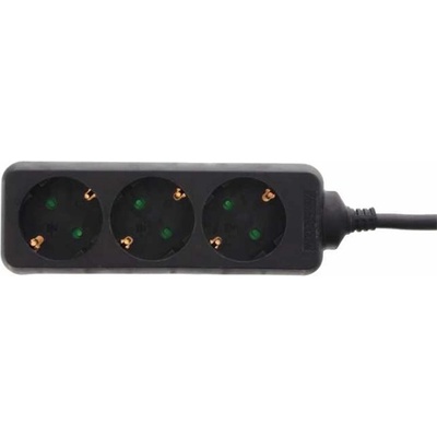 Well Разпределение на захранването 3 1, 5 м, черно exts-3s1.5m/bk-wl (exts-3s1.5m/bk-wl)