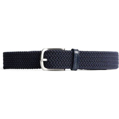 J.Lindeberg pánský opasek Bernhard Belt modrý
