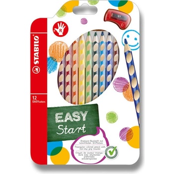 Stabilo 332/12 EASYcolors pro praváky 12 ks