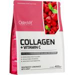 OstroVit Collagen + Vitamin C / Powder [400 грама] Малинова лимонада с мента
