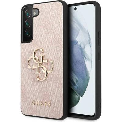 GUESS Кейс Guess GUHCS23S4GMGPI за Samsung Galaxy S23 S911, розов / розов, твърд, 4G Big Metal Logo (GUE002632-0)
