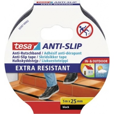 Tesa Anti-slip protišmyková na schody 25 mm x 5 m čierna