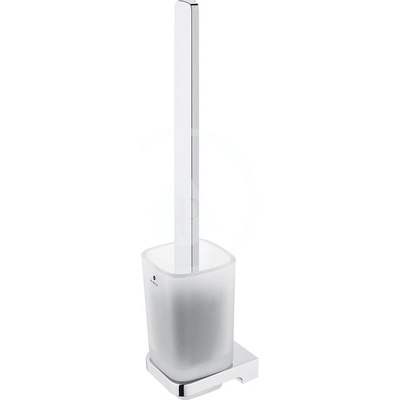 Nimco Maya WC kefa nástenná s držiakom matné sklo chróm MA 29094CN-HR-26