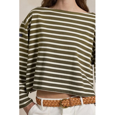 Ralph Lauren Памучна блуза с дълги ръкави Polo Ralph Lauren (211959103)