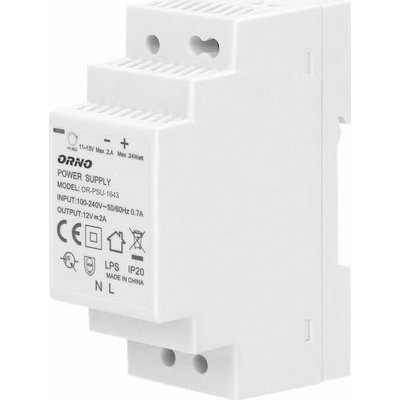 Orno Napájecí zdroj na DIN lištu 12VDC 2A 24W OR-PSU-1643