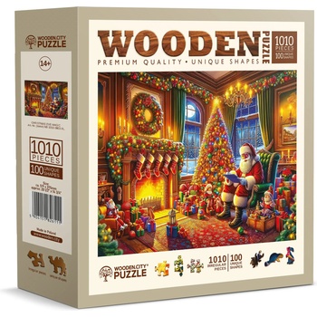 Wooden City - Puzzle Christmas Eve Magic - 1 000 piese