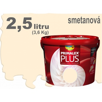 Primalex Plus 2,5 l - smetanová
