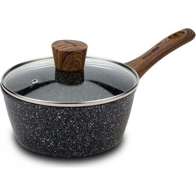NAVA Rendlík se skleněným víkem granitový NATURE 18 cm 1,6 l