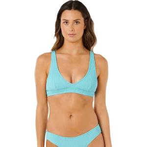 Rip Curl Vibe Surf Multi Fit V Neck bikini top - Blue (Sea Blue)