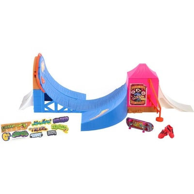 Hot Wheels Fingerboard rampa Skates Zábavný fingerboard skatepark