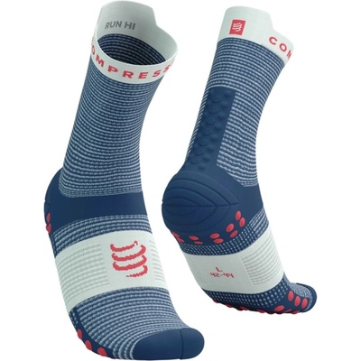 COMPRESSPORT Pre Racing Socks v4.0 Run High Blues Sugar