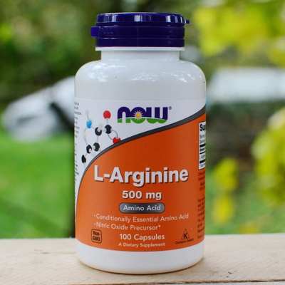 Now Foods Foods L-Arginin 500 mg 100 kapslí
