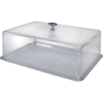 Image 1 of Senyayla SA-Поднос с капак N3 32, 5x22, 5xh11, 5cm ПРОЗРАЧЕН (2813) (0151289)