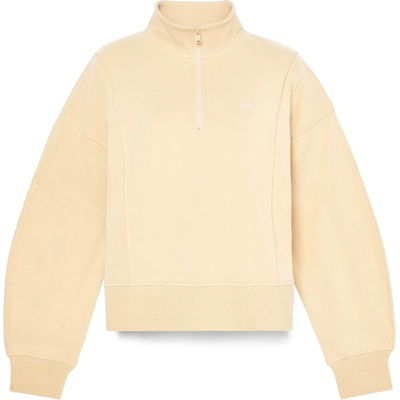 Timberland Дамски пуловер Timberland Women's Lush 1/4-Zip Sweatshirt Jumper - Safari (117-3170-0313)