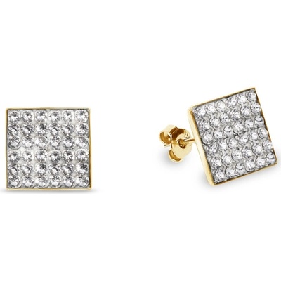 Spark čiré se Swarovski Elements Kingdom Studs KGFM6C Krystal
