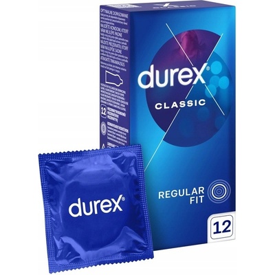 Durex Classic Regular Fit 12 ks