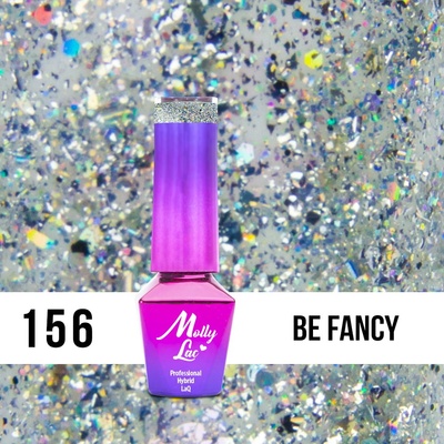 Molly Lac Gél lak LUXURY SILVER BE FANCY 156 5 ml