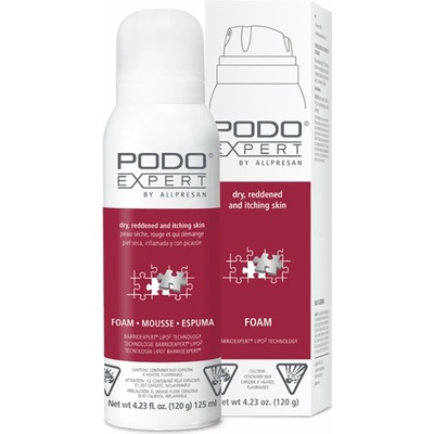 ALLPRESAN PODOexpert Krémová pěna na pokožku citlivou na plísně 125 ml