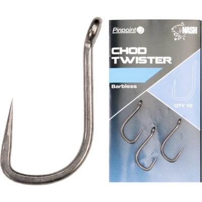 Kevin Nash Pinpoint Chod Twister Barbless bez protihrotu veľ.6 10 ks