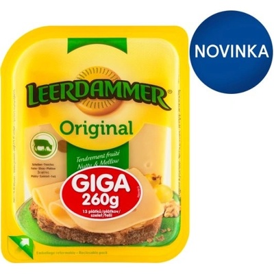 Leerdammer Original Giga 13 plátkov 260 g