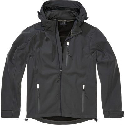 Brandit Softshellová bunda Hurricane anthracite