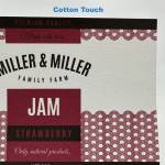  Cotton Touch (FSC) label test roll - 10 cm x 4 meter (testroll14)