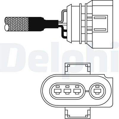 Lambda sonda DELPHI ES10980-12B1 (ES1098012B1)