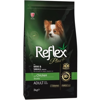 Reflex Plus Small Breed Chicken Adult Dog - за израснали кучета от малки породи с пилешко месо 3kg