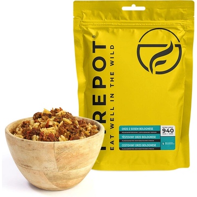 Firepot Паста orzo bolognese XL, 200 г (PL-ORZO-XL-YELL)